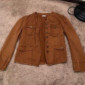 Maurice’s brown utility jacket
